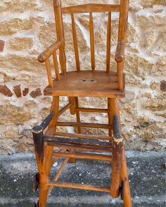 Seggiolone bimbi vintage