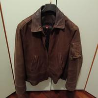 Giubbotto di pelle marrone