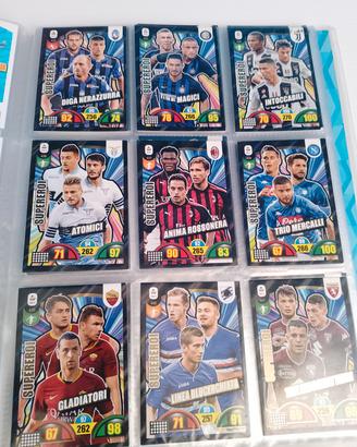 Set intero "Supereroi" - Figurine panini 2018/2019
