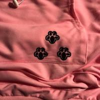 Felpa rosa gatto