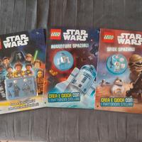 3 Libri per Bambini Lego “Star Wars” (NUOVI)