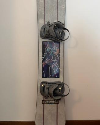 Tavola + Attacchi Snowboard
