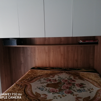 Armadio bianco e color noce conforama