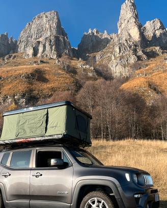 Tenda da tetto thule tepui+barre+tendalino lateral