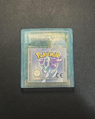 Pokemon cristallo gameboy color ita originale