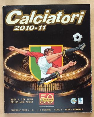 Album figurine calciatori Panini 2010-2011