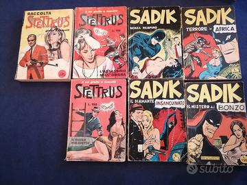 Fumetti Spettrus e Sadik vintage anni 60/70