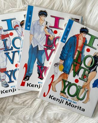 FUMETTO MANGA I LOVE YOU SERIE COMPLETA KENJI MORI