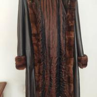 Mary Albert Cappotto donna in pelle/pelliccia