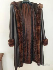 Mary Albert Cappotto donna in pelle/pelliccia