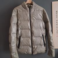 Piumino Invernale Freddy grigio melange con cappuc