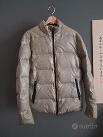 Piumino Invernale Freddy grigio melange con cappuc