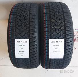 2 gomme 225 45 17 dunlop a997