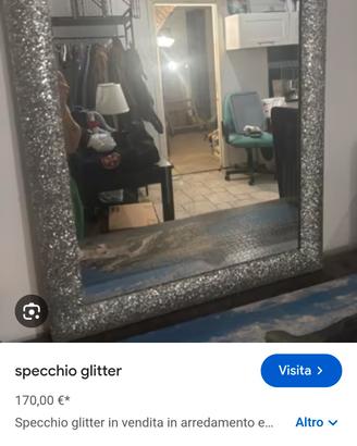 specchio glitter