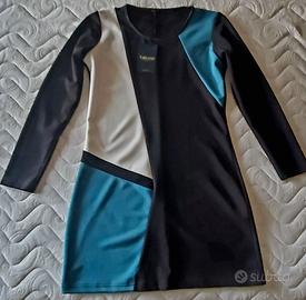 Vestitino Talco tg. S maniche lunghe fantasia