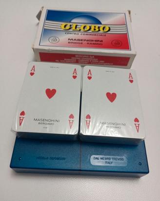 Mazzo Masenghini. Carte Poker, Ramino, Bridge