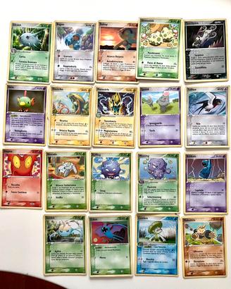 Lotto di 19 Carta Pokemon ex Deoxys