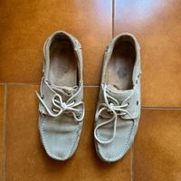 Scarpe mocassini da barca 43 Superga beige