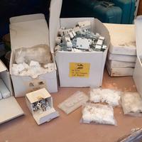 Lotto accessori per bastoni per tende