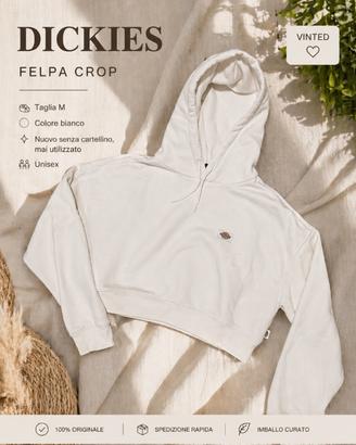Felpa dickies bianca