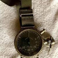 LEONIDAS OROLOGIO D’EPOCA, CRONOGRAFO SGANCIABOMBE