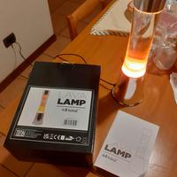 Portalampada da Tavolo con effetto lava.