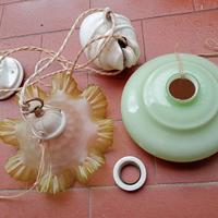 Lampadario saliscendi vecchio vintage