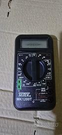 Multimetro Mitek Mk1200T + 2 saldatori