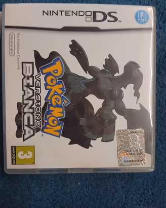 gioco nintendo pokemon versione bianca 
