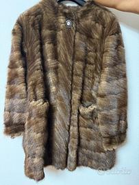 Pelliccia vintage in vero visone Claude Relsonà
