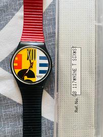 Swatch GB117 Nine to six 1987