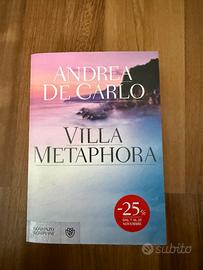 Libro Andrea De Carlo Villa Metaphora