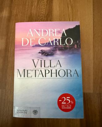 Libro Andrea De Carlo Villa Metaphora