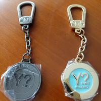 2 portachiavi con moschettone Ynot 