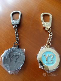 2 portachiavi con moschettone Ynot 