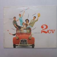CATALOGO BROCHURE AUTO CITROEN 2CV ANNO 1963.