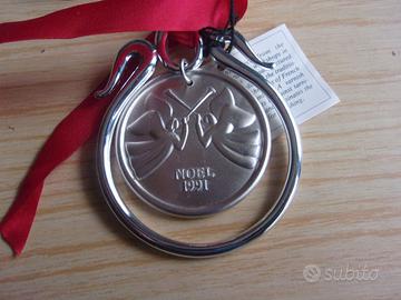 ornamenti natalizio Christofle Paris con scatole .