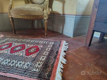 Tappeto annodato a mano di lana - lavato