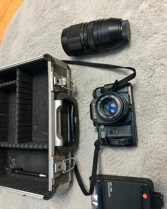 Kit completo Zenit fotografico vintage