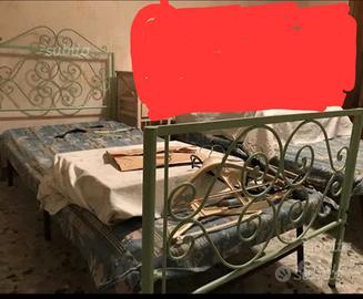 Letto Testata Ferro Battuto - Kalì Matrimoniale