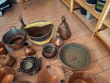 Pentole e paioli in Rame