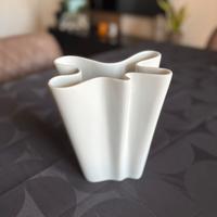 ROSENTHAL Flux Vaso Weiss 20cm Bianco Porcellana