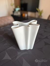 ROSENTHAL Flux Vaso Weiss 20cm Bianco Porcellana