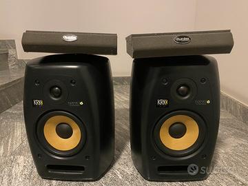 Monitor da studio KRK VXT6 + pad Auralex