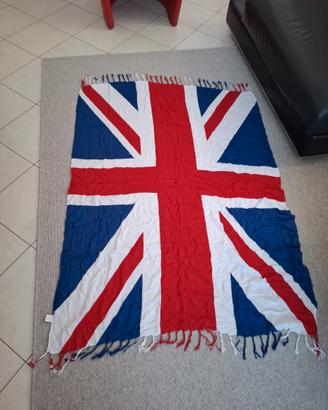 Scialle o copriletto UK in Rayon  Bandiera britann