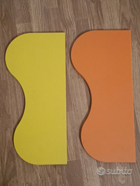 Coppia Mensoline in legno