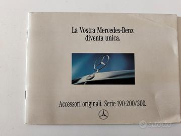 Mercedes w124 catalogo accessori originale