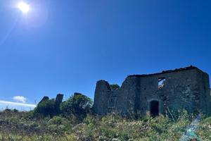 Terreno panoramico 4 ettari con rustico del 1860