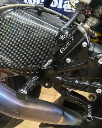 Pedane Arretrate Regolabili Spider Yamaha R6