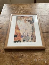 Quadro Klimt "Le tre età"